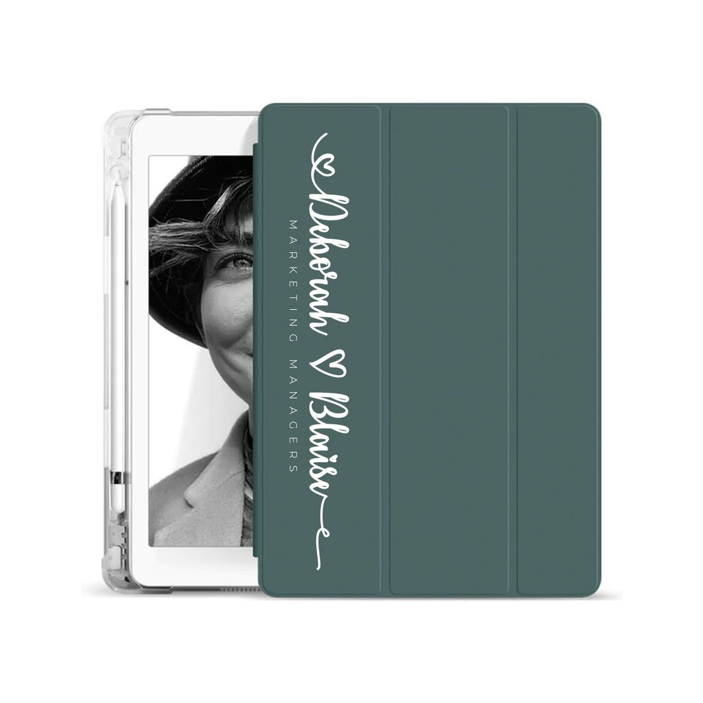 iPad SeeThru Case - Signature with Occupation 02