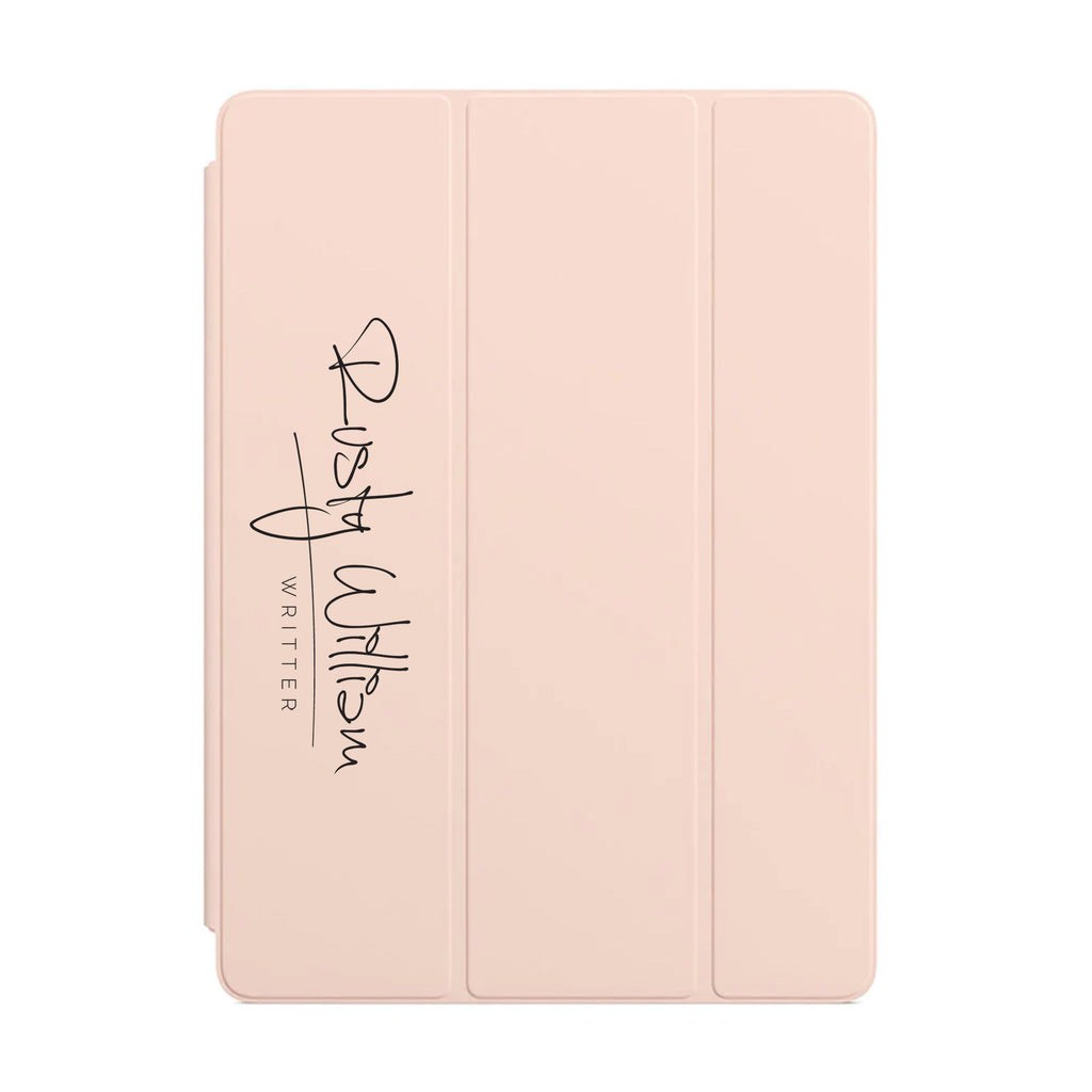 iPad Trifold Case - Signature with Occupation 215