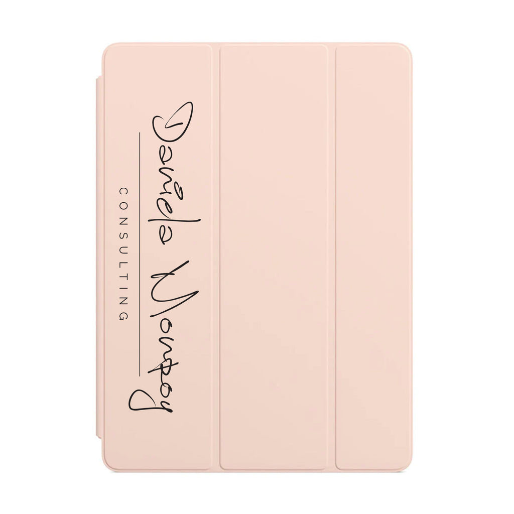 iPad Trifold Case - Signature with Occupation 48