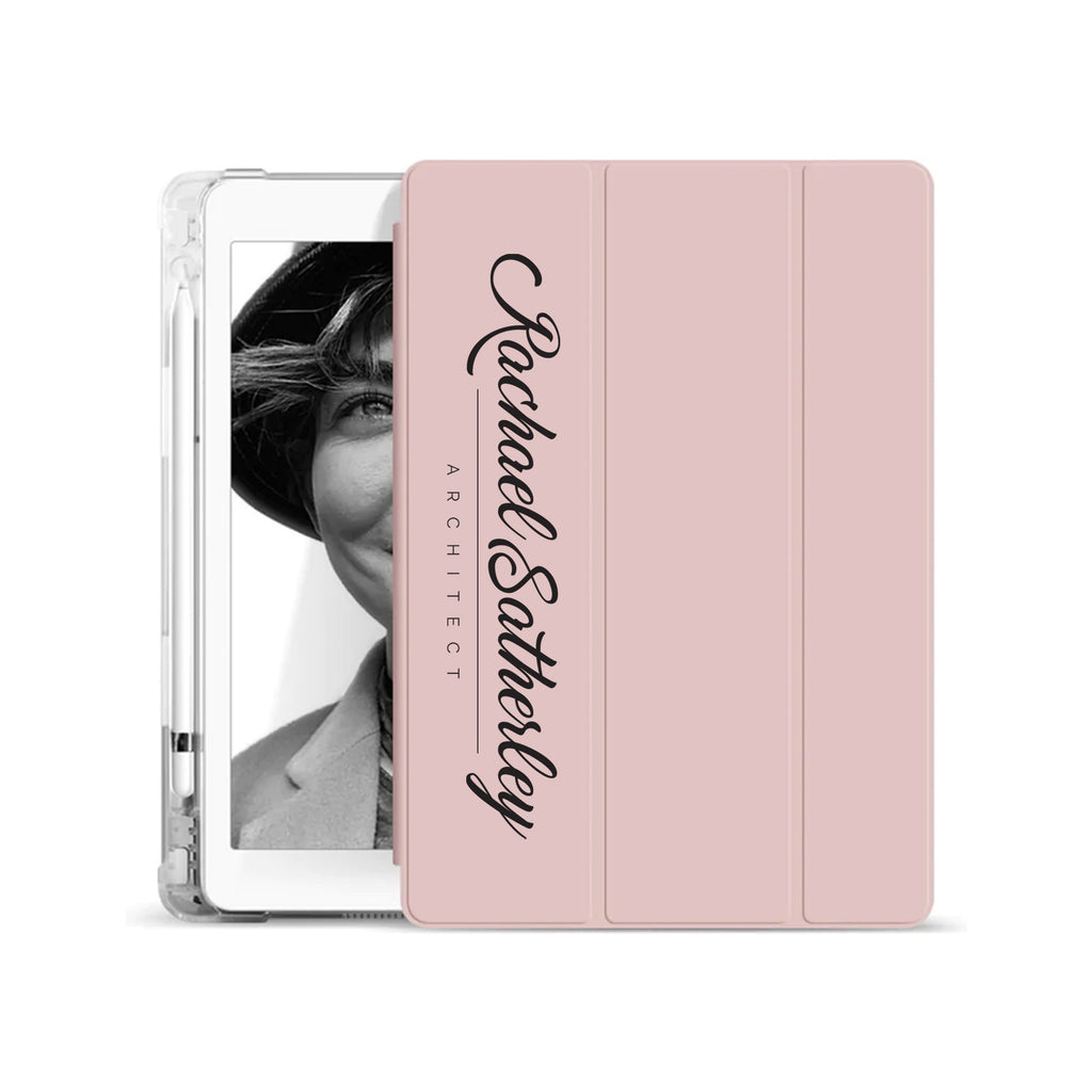 iPad SeeThru Case - Signature with Occupation 10