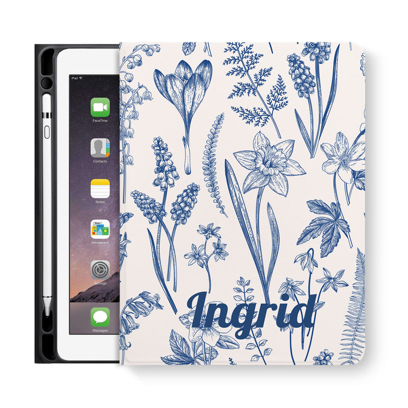 iPad Folio Case - Flower