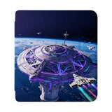 front view of personalized Kobo case with Universe design