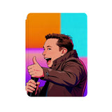 the front side of Personalized Microsoft Surface Pro and Go Case with Elon Musk SpaceX design