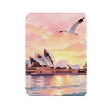 the front side of Personalized Microsoft Surface Pro and Go Case with Australia Oil Painting design