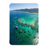 the front view of Personalized Samsung Galaxy Tab Case with Australia Oil Painting design