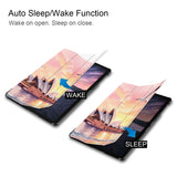 It automatically wakes your iPad when opened and sends it to sleep when closed with Australia Oil Painting design