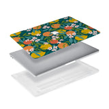 Ultra-thin and lightweight two-piece hardshell case with Fruits design is easy to apply and remove - swap
