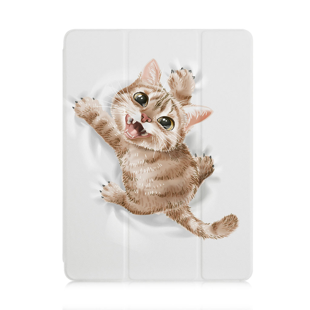 iPad Trifold Case - Cat Fun