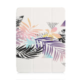 iPad Trifold Case - Marble Flower