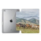 Vista Case iPad Premium Case with Horse Design uses Soft silicone on all sides to protect the body from strong impact.
