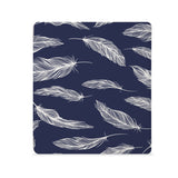 the Front View of Personalized Kindle Oasis Case with Feather design - swap