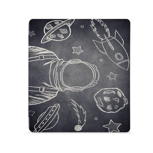 the Front View of Personalized Kindle Oasis Case with Astronaut Space design - swap