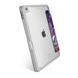 Vista Case iPad Premium Case with Crystal Diamond Design has HD Clear back case allowing asset tagging for the tablet in workplace environment.