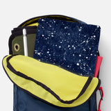 iPad SeeThru Casd with Galaxy Universe Design has Secure closure