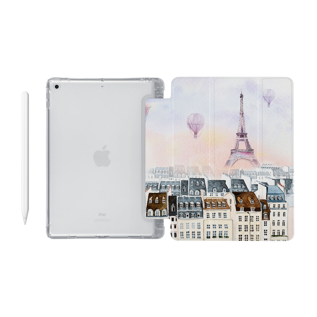 iPad SeeThru Casd with Travel Design Fully compatible with the Apple Pencil