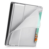 flexible back TPU cover of Personalized Kindle Oasis Case with Rusted Metal design