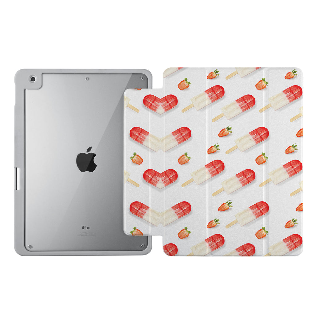 Vista Case iPad Premium Case with Sweet Design uses Soft silicone on all sides to protect the body from strong impact.