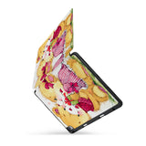 personalized iPad case with pencil holder and Bear design