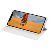 Our wallet case folds into a display stand for hands-free usage anywhere