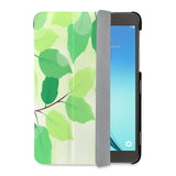 auto on off function of Personalized Samsung Galaxy Tab Case with Leaves design - swap