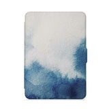 front view of personalized kindle paperwhite case with Abstract Ink Painting design - swap