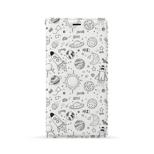Front Side of Personalized Huawei Wallet Case with Boy design