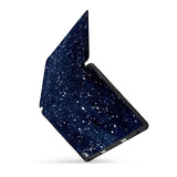 personalized iPad case with pencil holder and Galaxy Universe design