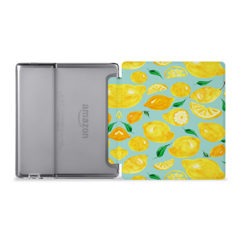 The whole view of Personalized Kindle Oasis Case with Fruit design