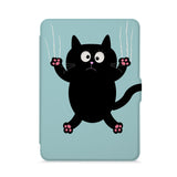 front view of personalized kindle paperwhite case with Cat Kitty design - swap