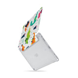 iPad SeeThru Casd with Dinosaur Design  Drop-tested by 3rd party labs to ensure 4-feet drop protection