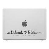 MacBook Case - Signature with Occupation 02