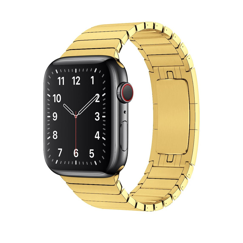 Link Bracelet Band for Apple Watch - Champagne Gold