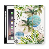 frontview of personalized iPad folio case with 06 design