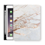 frontview of personalized iPad folio case with 04 design