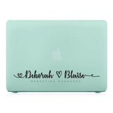 MacBook Case - Signature with Occupation 02