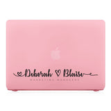 MacBook Case - Signature with Occupation 02