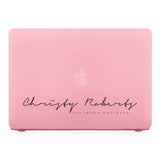 MacBook Case - Signature with Occupation 23