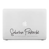 MacBook Case - Signature with Occupation 59