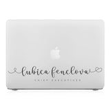 MacBook Case - Signature with Occupation 35