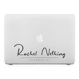 MacBook Case - Signature with Occupation 09