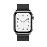 Single Tour Genuine Leather Band for Apple Watch - Black