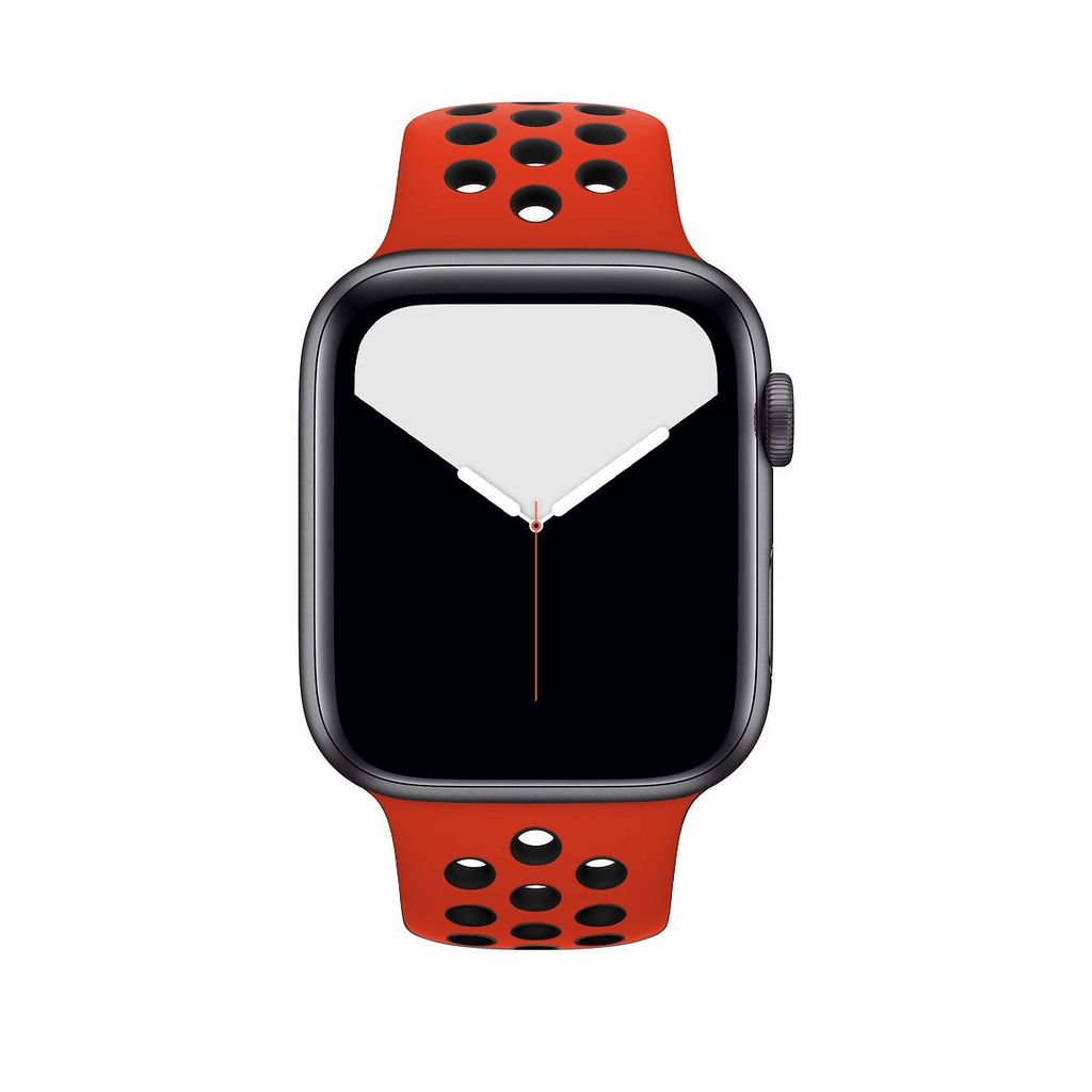 Sport Band Active for Apple Watch - Red Black
