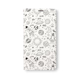 Front Side of Personalized Samsung Galaxy Wallet Case with 1 design