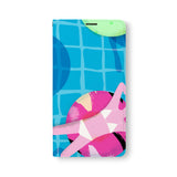 Front Side of Personalized Samsung Galaxy Wallet Case with 6 design