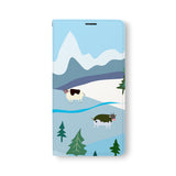 Front Side of Personalized Samsung Galaxy Wallet Case with 6 design