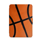 front view of personalized kindle paperwhite case with Sport design - swap