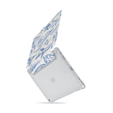 iPad SeeThru Casd with Flower Design  Drop-tested by 3rd party labs to ensure 4-feet drop protection