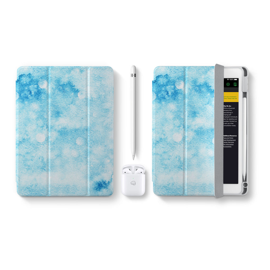Vista Case iPad Premium Case with Winter Design perfect fit for easy and comfortable use. Durable & solid frame protecting the tablet from drop and bump.