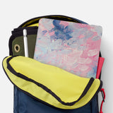 iPad SeeThru Casd with Oil Painting Abstract Design has Secure closure