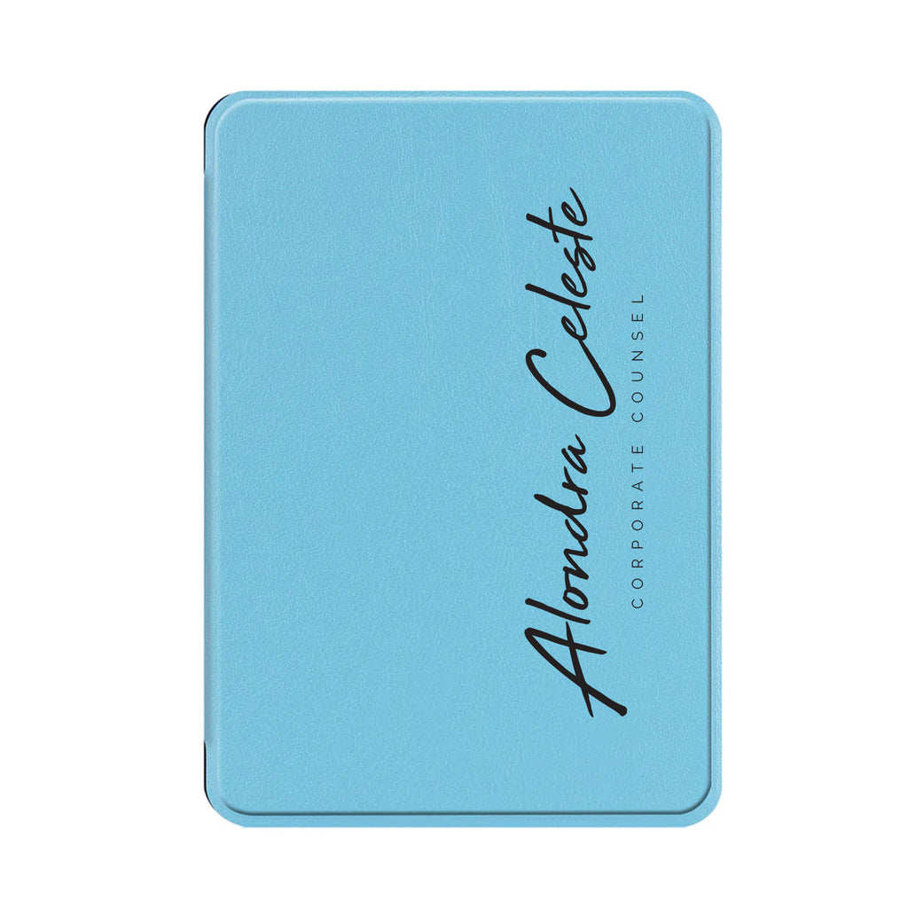Kindle Case - Signature with Occupation 22